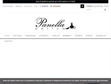 Tablet Screenshot of panellaparfum.com